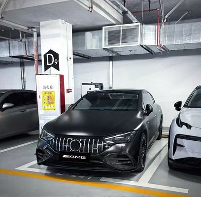 Đối với Mercedes EQE Carbon Fiber Body Kit EQE Upgrade BS Style Carbon Fiber Front Lip Diffuser Spoiler Body Kit