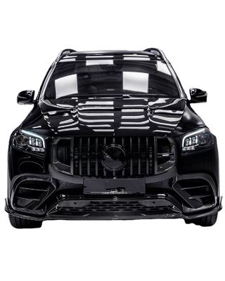Đối với Mercedes X167 GLS450 Carbon Fiber Body Kit GLS Upgrade BS Style Mặt trước môi Diffuser Spoiler Widebody Kit