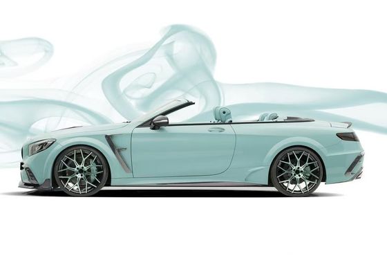 S63 Coupe Mercedes Benz Body Kit MSY Style 2012 - 2019 Xe đâm xe Spoiler
