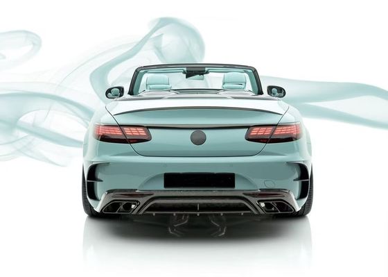 S63 Coupe Mercedes Benz Body Kit MSY Style 2012 - 2019 Xe đâm xe Spoiler