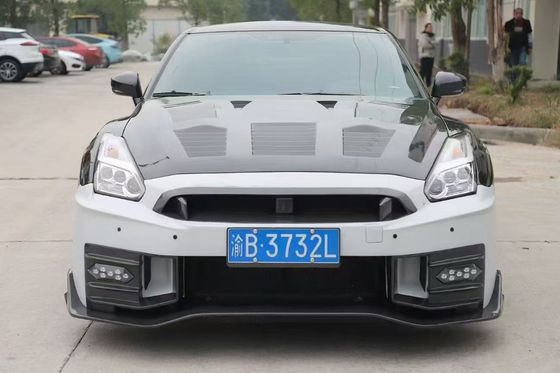 Nissan GTR Cơ thể sợi cacbon Kit GTR r35 nâng cấp 2024nismo phong cách phía trước và phía sau bơm đập